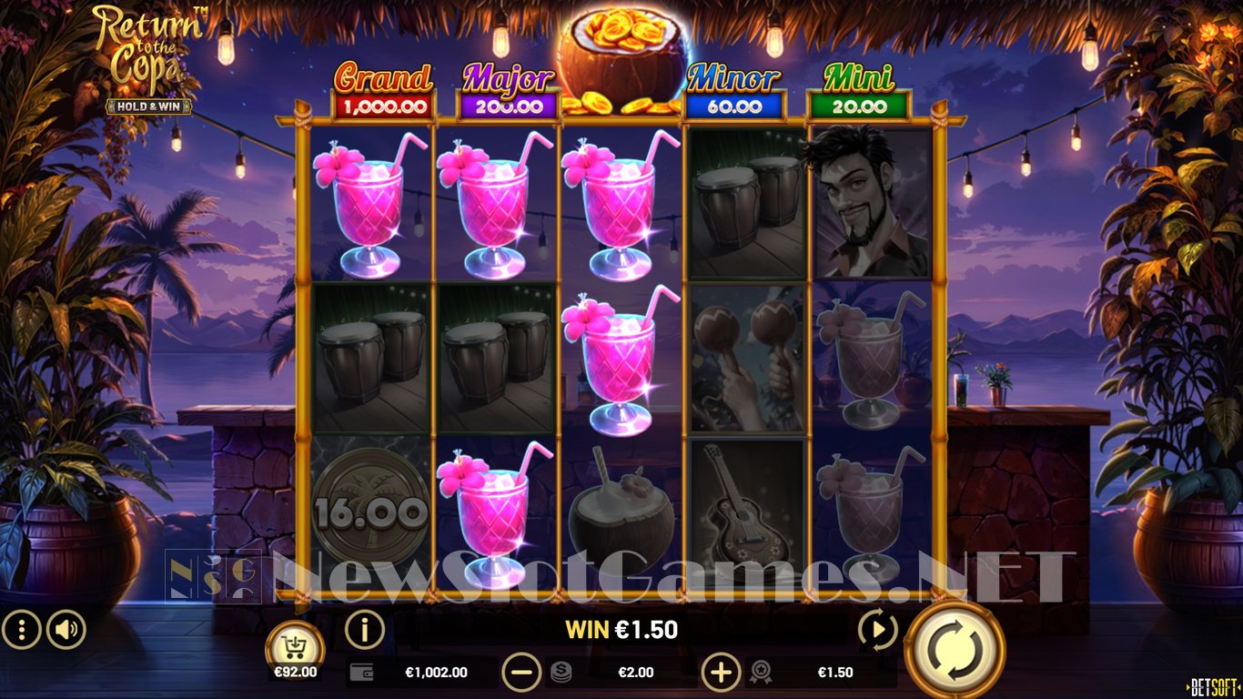 Return to the Copa Hold & Win Slot Slot Image in Demo - pic. 5