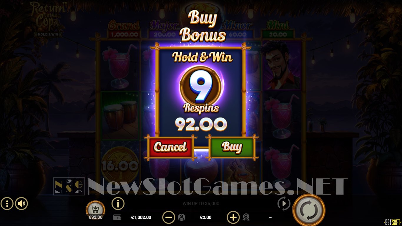 Return to the Copa Hold & Win Slot Slot Image in Demo - pic. 6