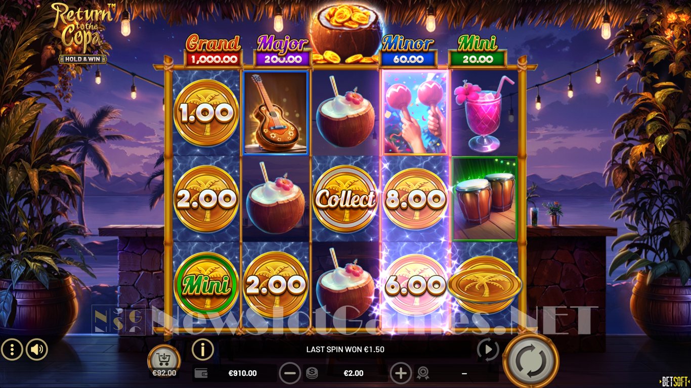 Return to the Copa Hold & Win Slot Slot Image in Demo - pic. 7