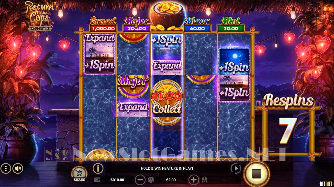 Return to the Copa Hold & Win Slot Slot Image in Demo - pic. 9