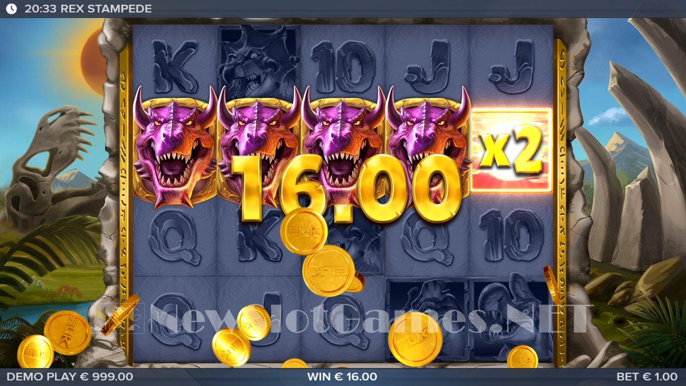 Rex Stampede Slot Slot Image in Demo - pic. 2