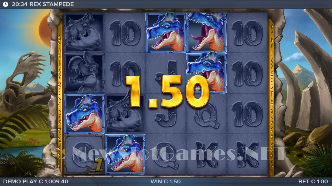 Rex Stampede Slot Slot Image in Demo - pic. 3