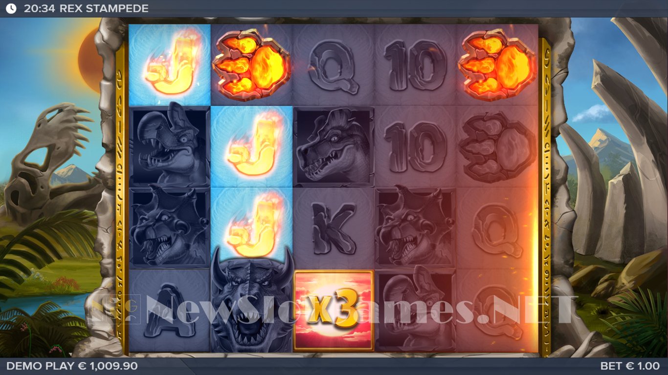 Rex Stampede Slot Slot Image in Demo - pic. 4