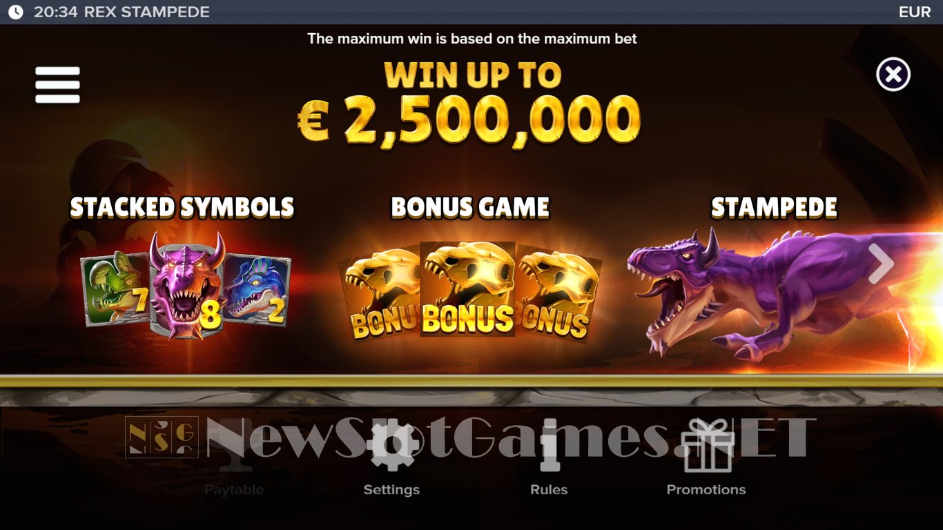 Rex Stampede Slot Slot Image in Demo - pic. 7