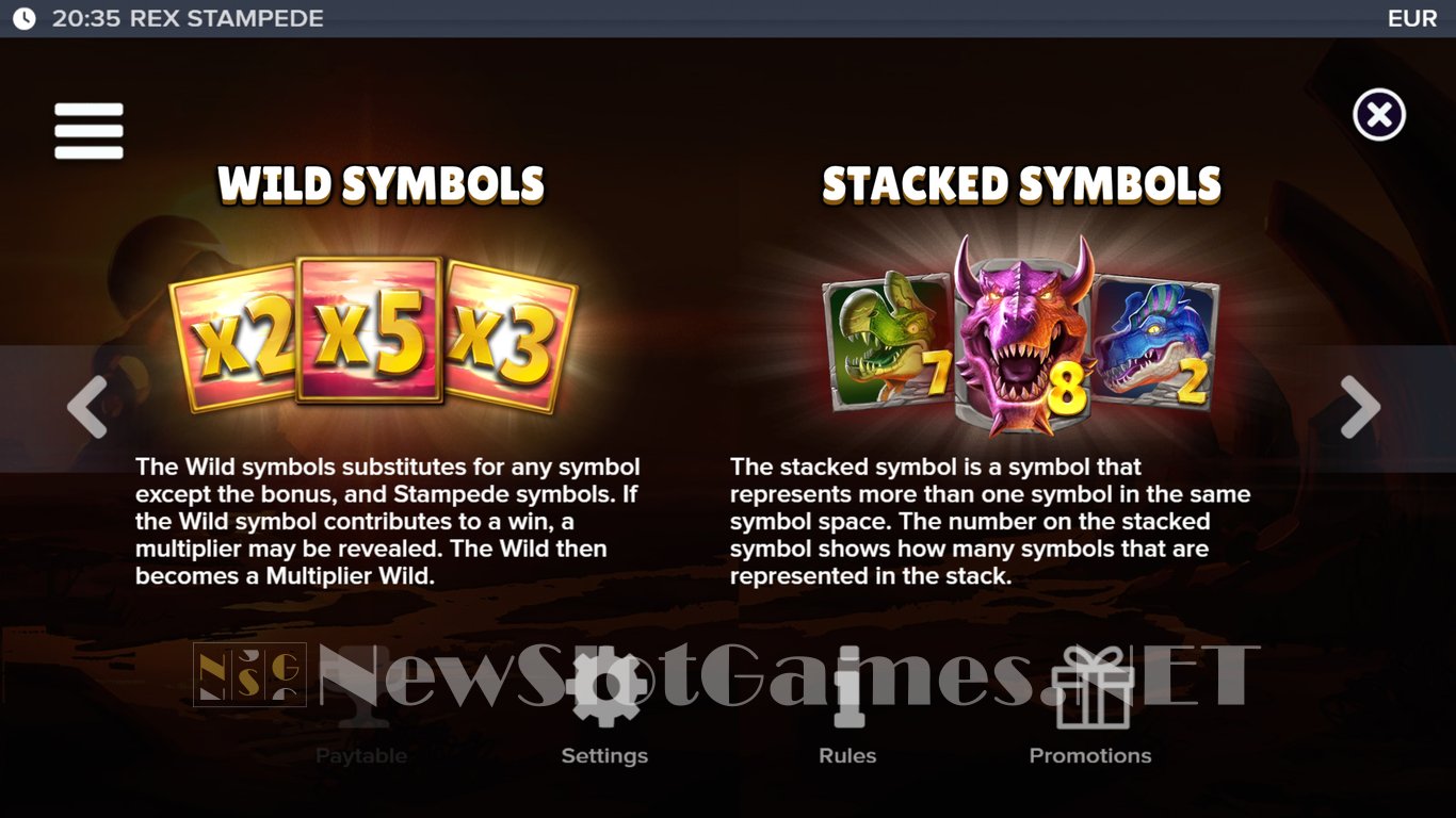 Rex Stampede Slot Slot Image in Demo - pic. 8