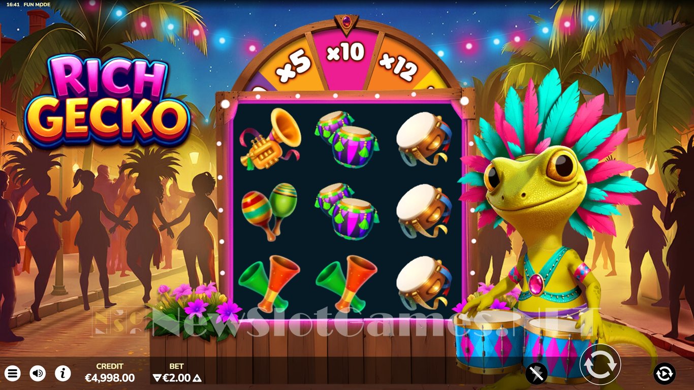 Rich Gecko Slot Demo Image