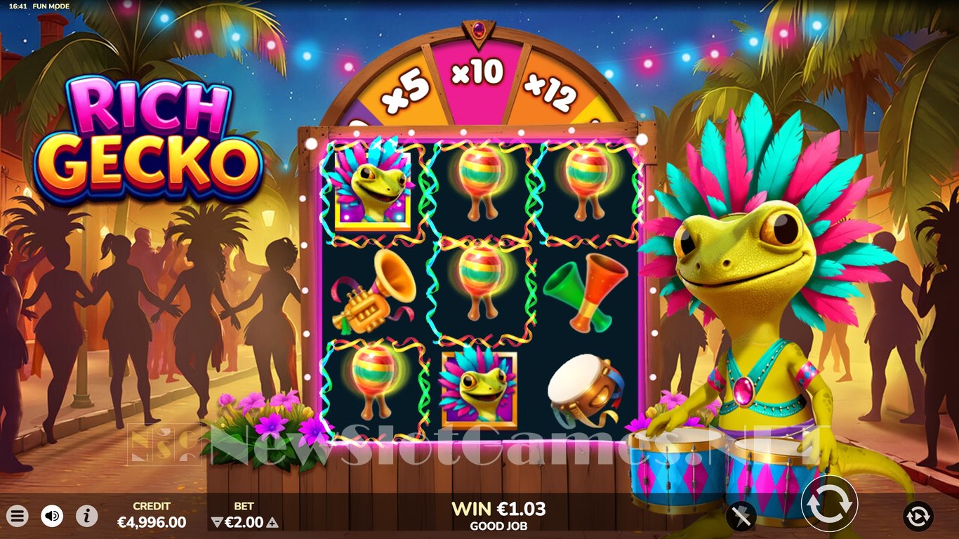 Rich Gecko Slot Slot Image in Demo - pic. 2