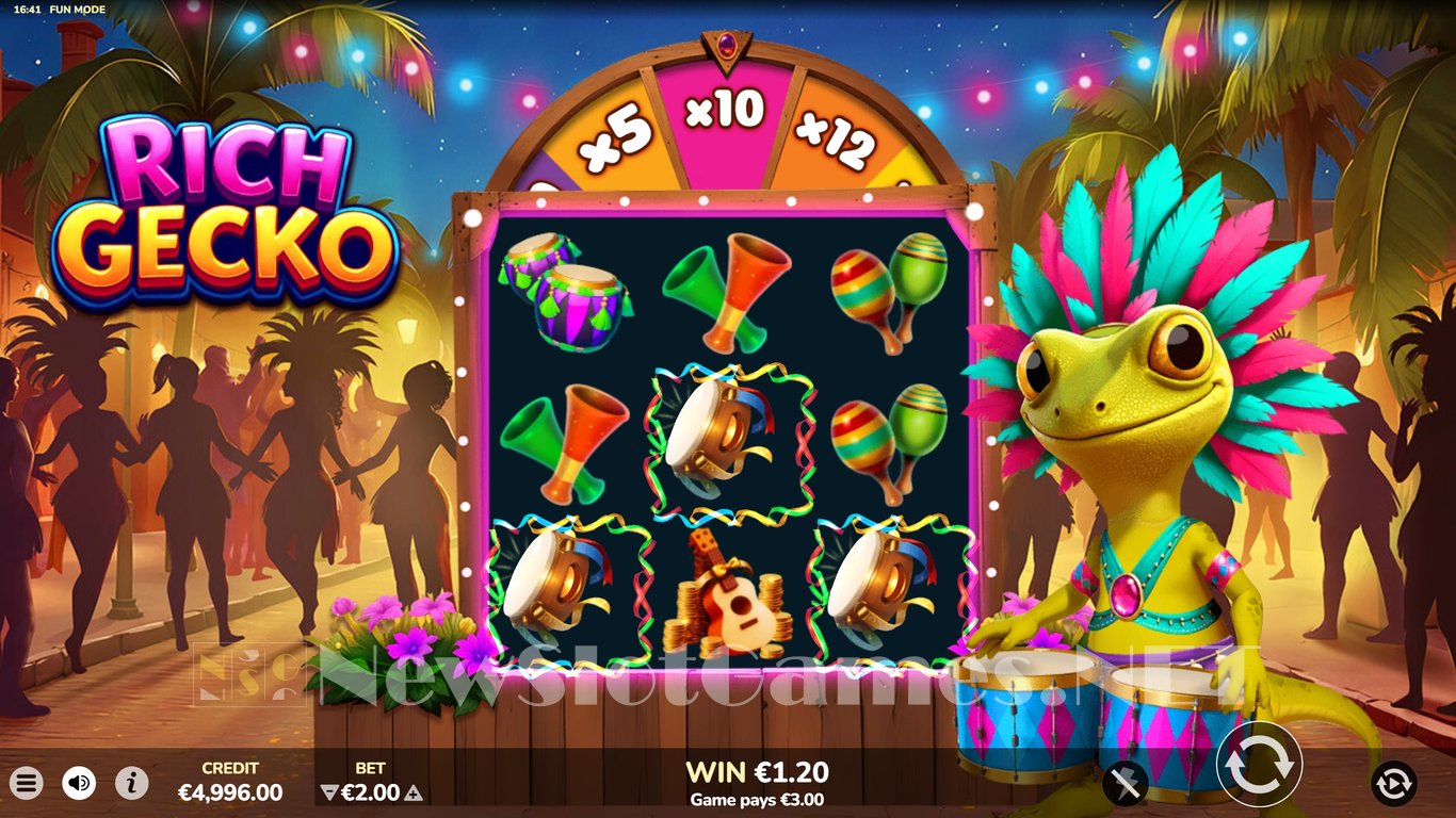 Rich Gecko Slot Slot Image in Demo - pic. 3