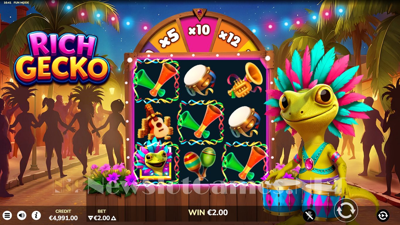 Rich Gecko Slot Slot Image in Demo - pic. 4
