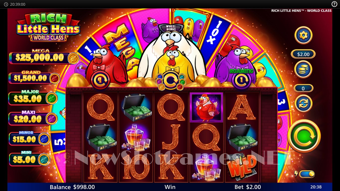 Rich Little Hens World Class Slot Slot Image in Demo - pic. 2