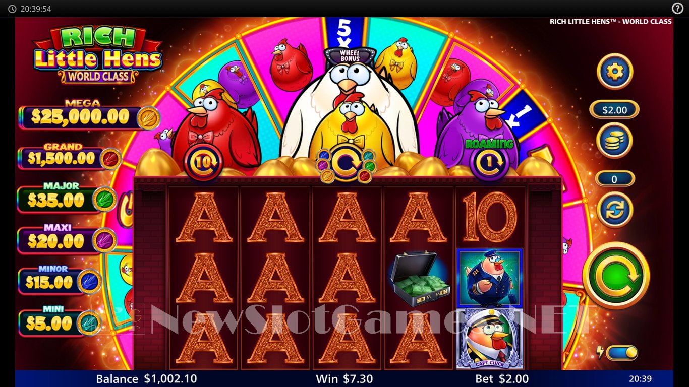 Rich Little Hens World Class Slot Slot Image in Demo - pic. 4