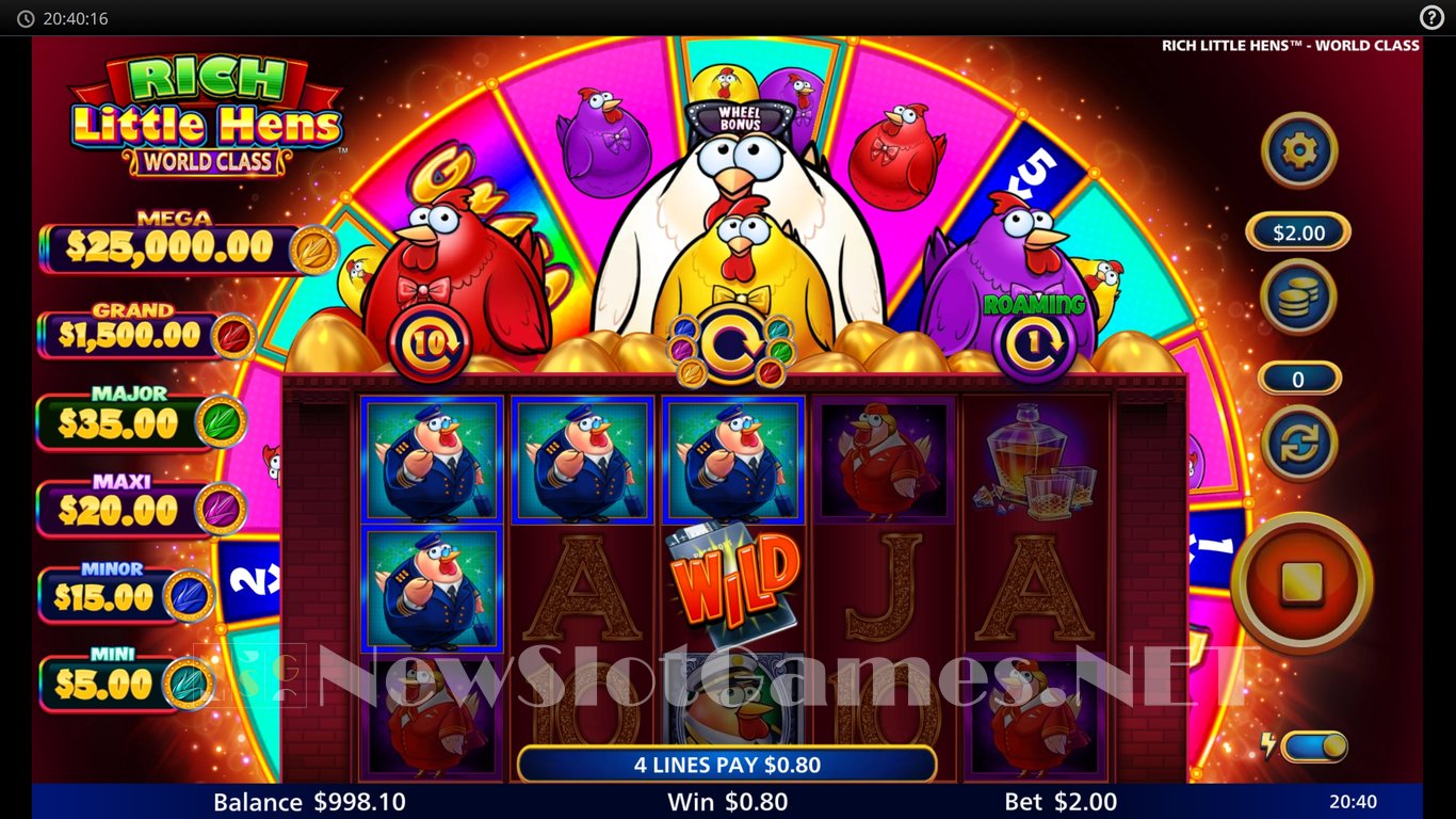Rich Little Hens World Class Slot Slot Image in Demo - pic. 5