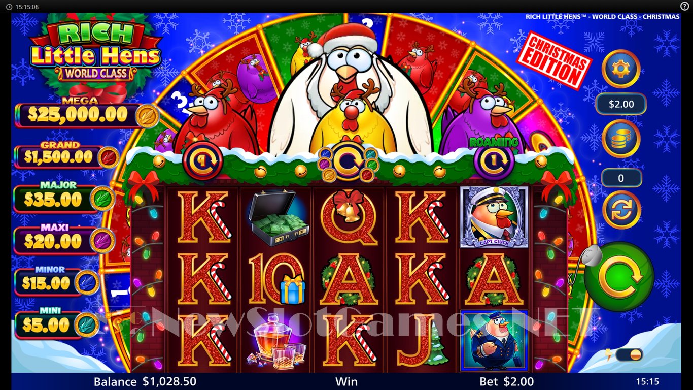 Rich Little Hens World Class Christmas Edition Slot Slot Image in Demo - pic. 4