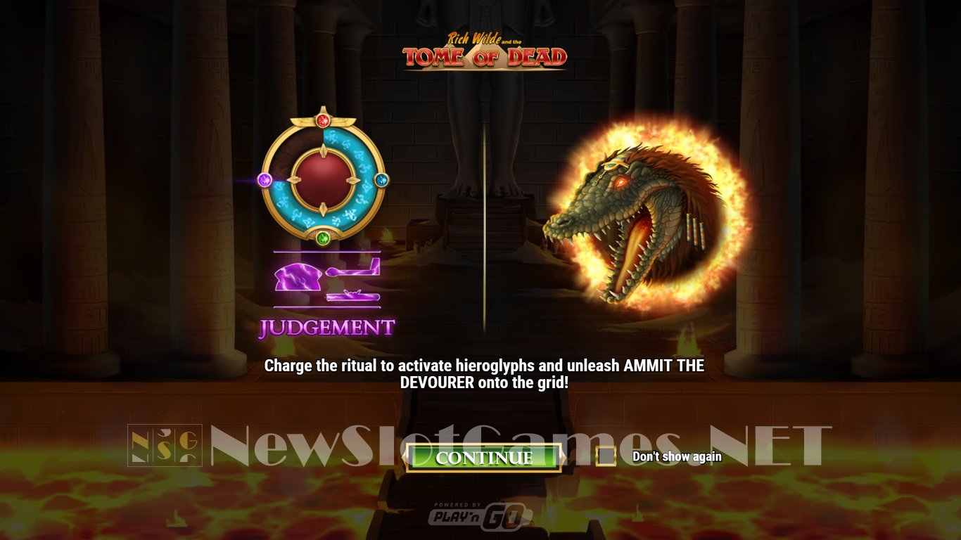 Rich Wilde and the Tome of Dead Slot Demo Image