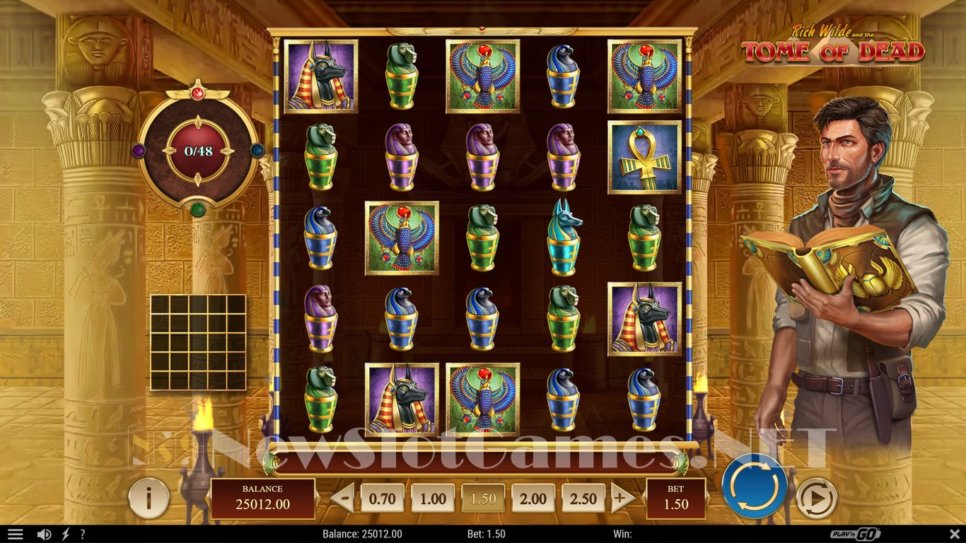 Rich Wilde and the Tome of Dead Slot Slot Image in Demo - pic. 7