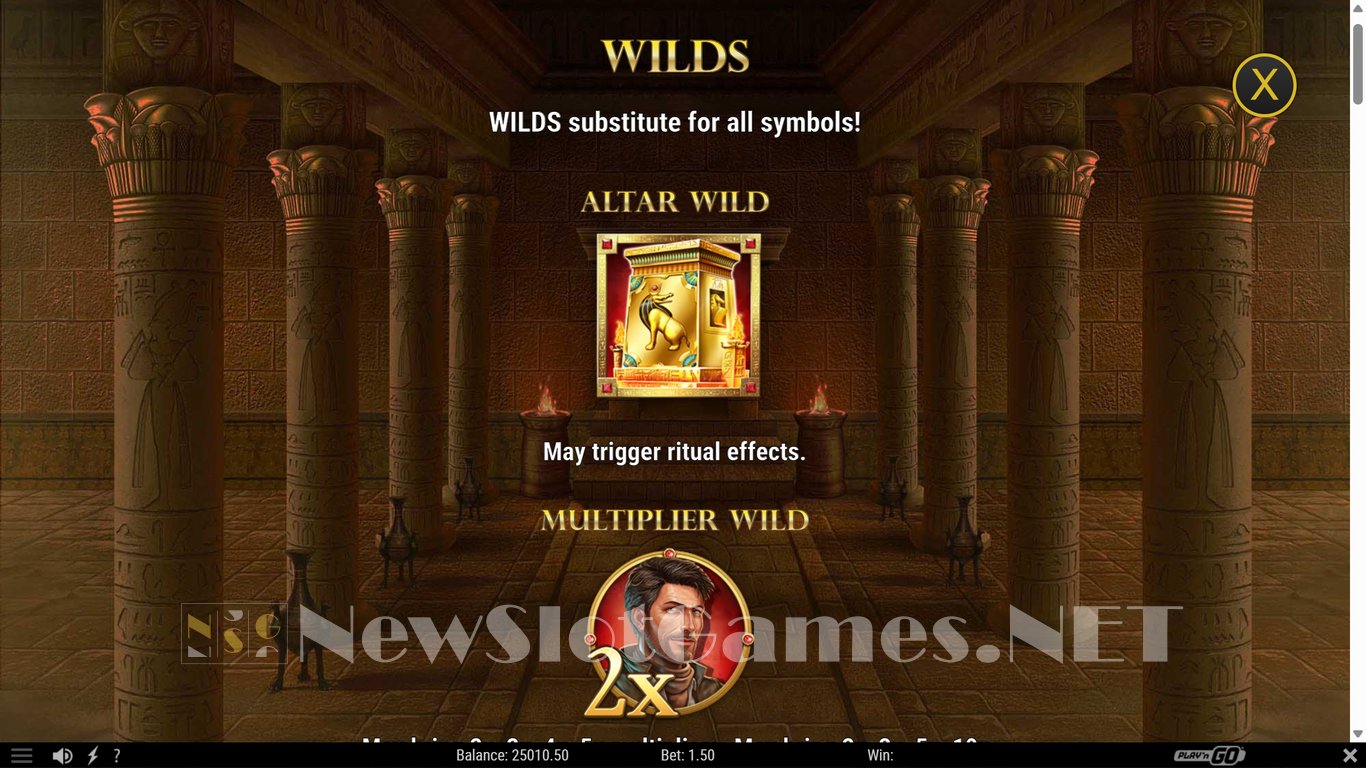 Rich Wilde and the Tome of Dead Slot Slot Image in Demo - pic. 9