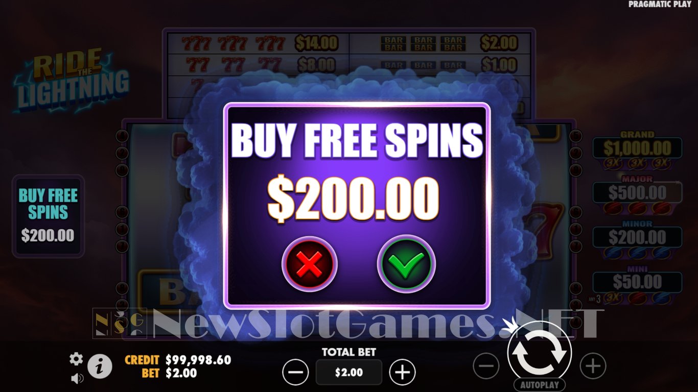 Ride The Lightning Slot Slot Image in Demo - pic. 5