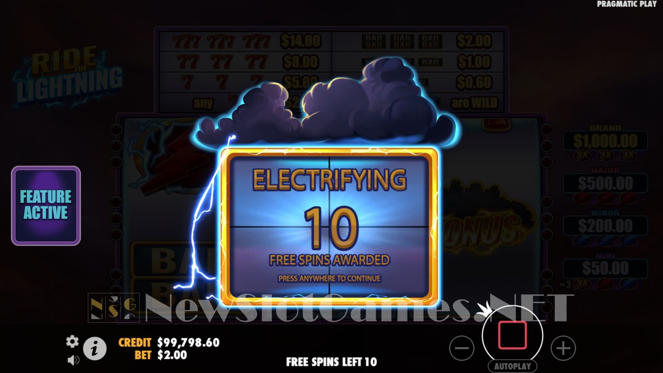 Ride The Lightning Slot Slot Image in Demo - pic. 6