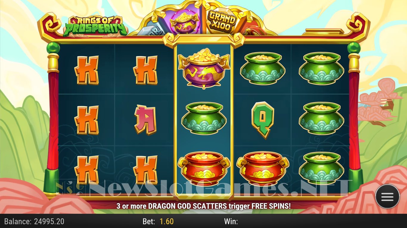 Rings of Prosperity Slot Slot Image in Demo - pic. 3