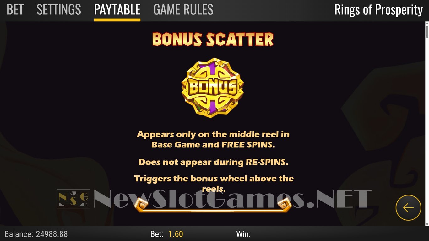 Rings of Prosperity Slot Slot Image in Demo - pic. 5