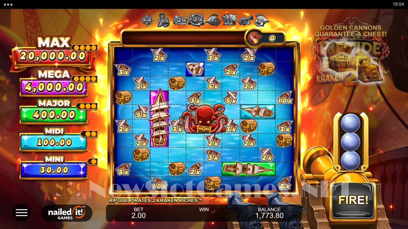 Riptide Pirates 2 Kraken Riches Slot Slot Image in Demo - pic. 11