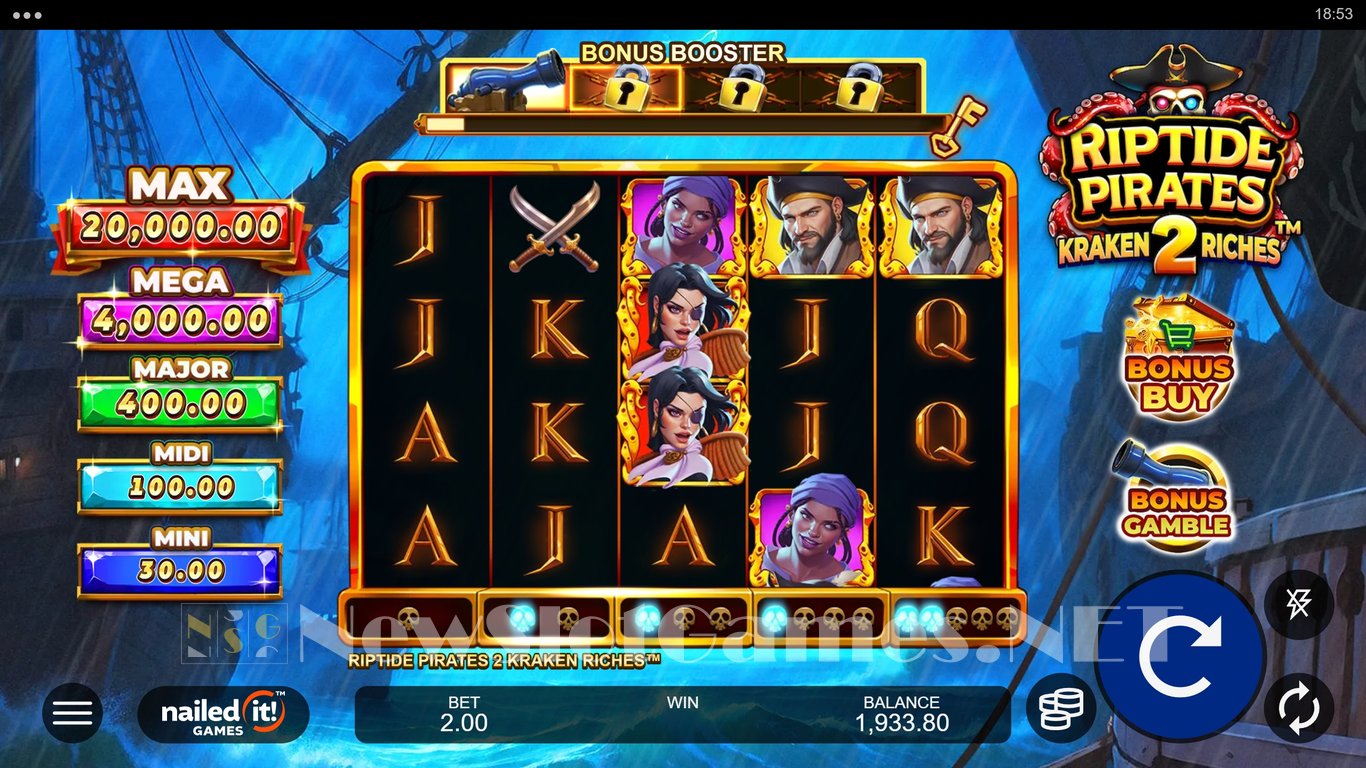 Riptide Pirates 2 Kraken Riches Slot Slot Image in Demo - pic. 6