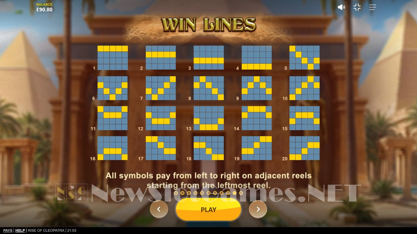 Rise of Cleopatra Slot Slot Image in Demo - pic. 6