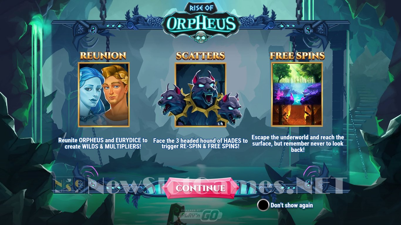 Rise of Orpheus Slot Demo Image