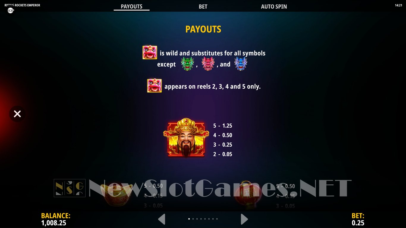 Rising Rockets Emperor Slot Slot Image in Demo - pic. 7