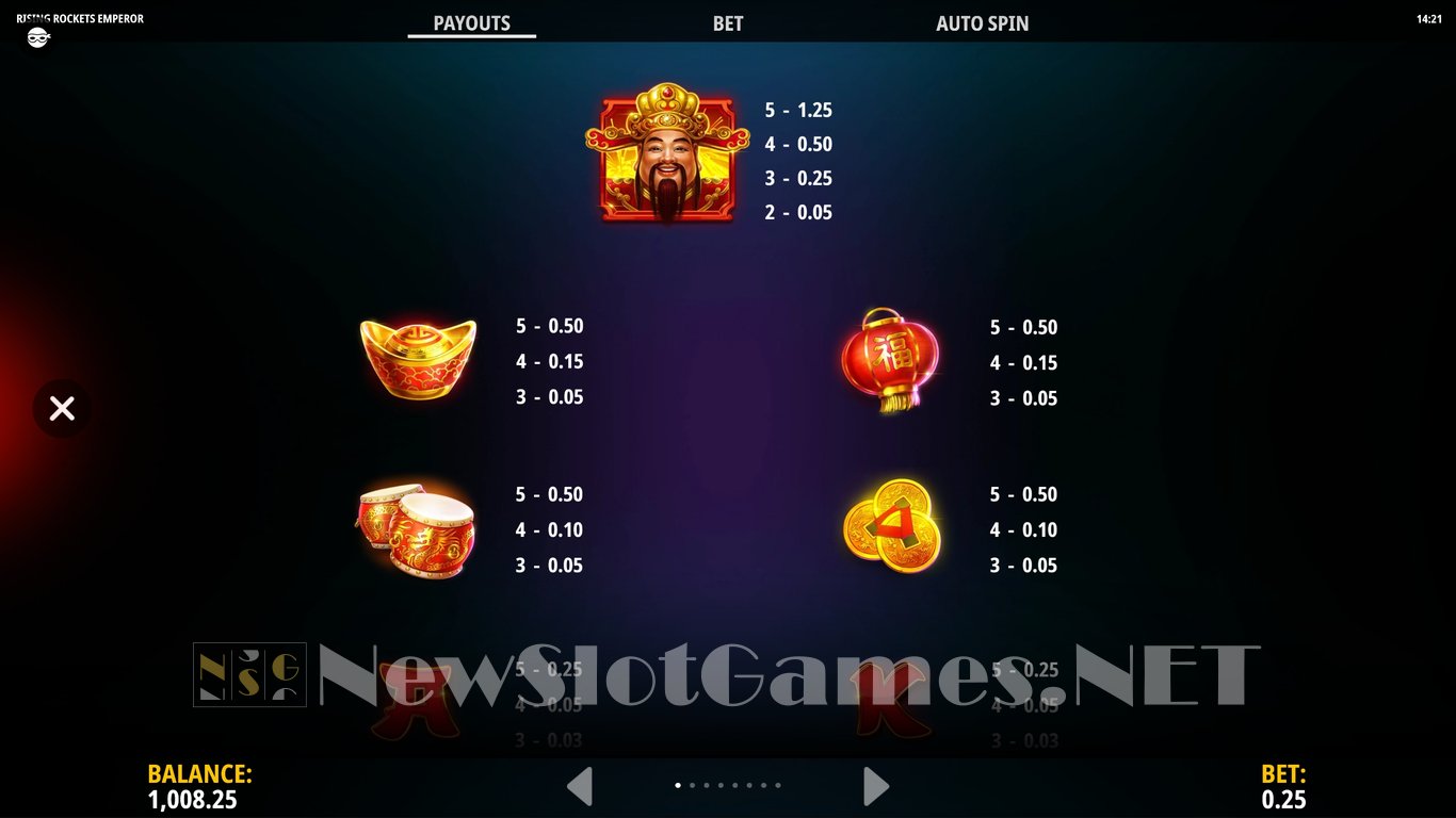 Rising Rockets Emperor Slot Slot Image in Demo - pic. 8