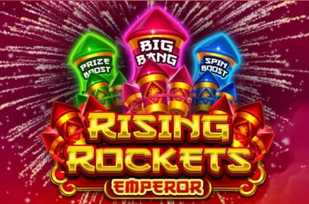 Rising Rockets Emperor Slot Logo