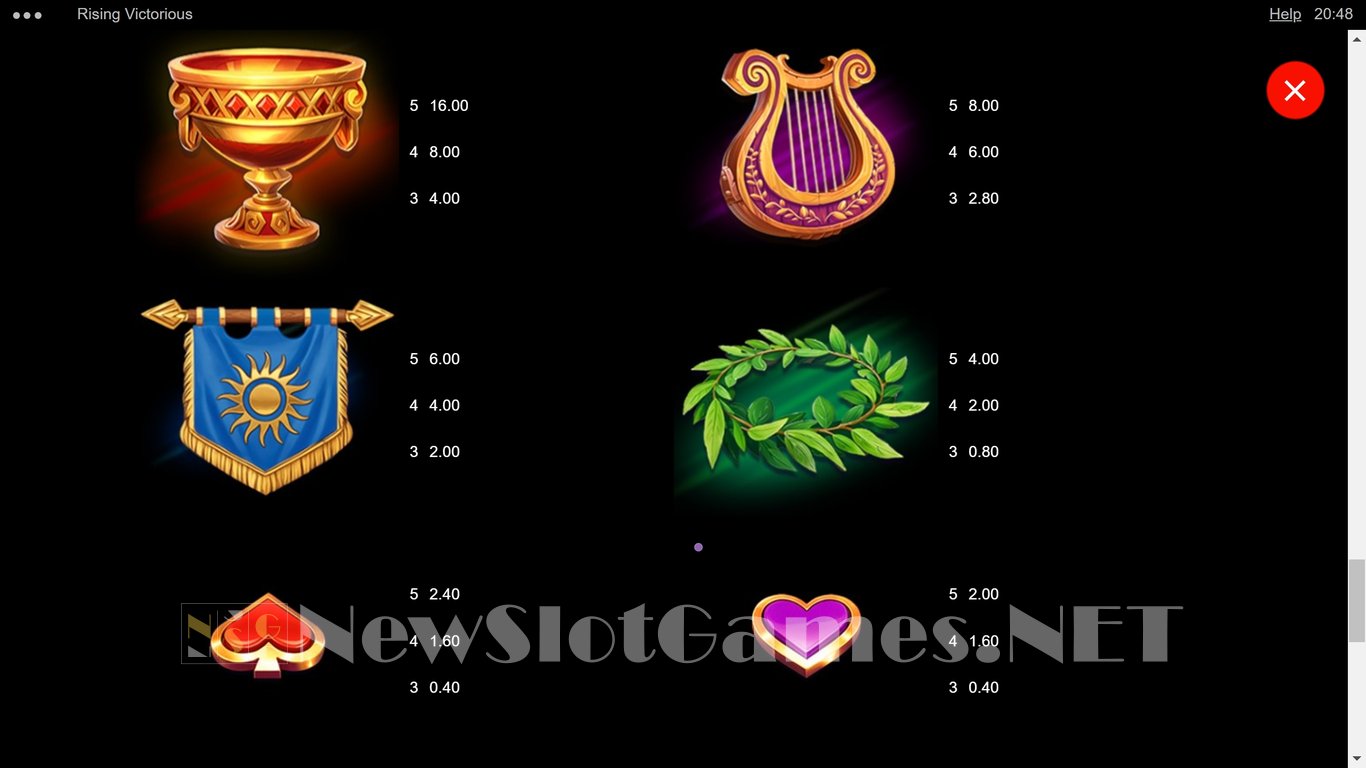 Rising Victorious Slot Slot Image in Demo - pic. 12