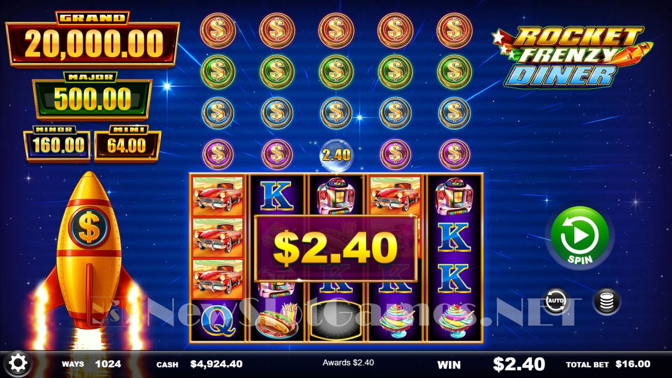 Rocket Frenzy Diner Slot Slot Image in Demo - pic. 3