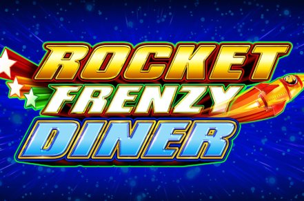 Rocket Frenzy Diner Slot Logo