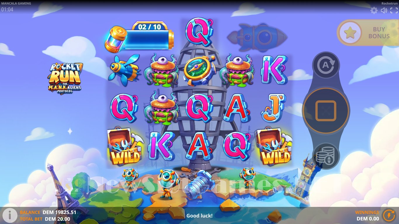 Rocketrun The M.A.N.K. Aliens Protocol Slot Slot Image in Demo - pic. 3