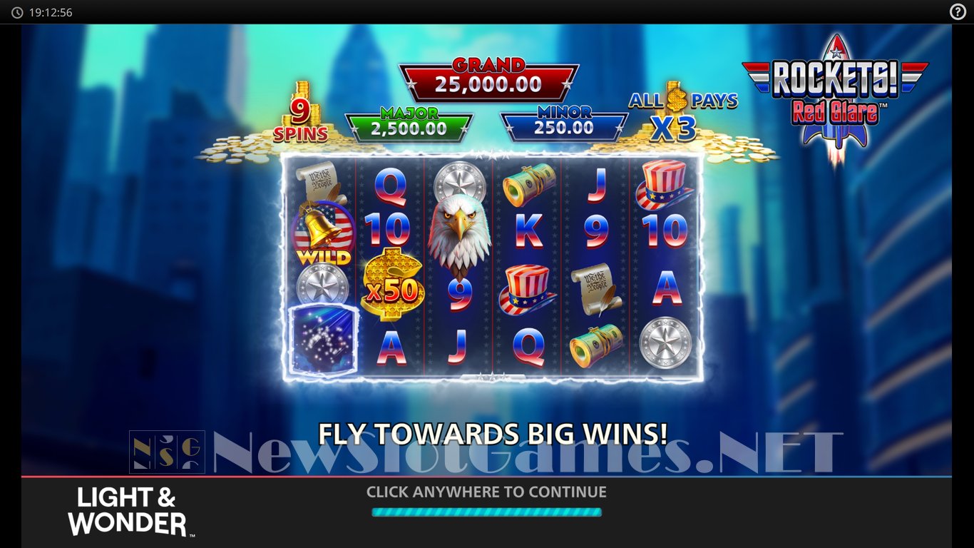 Rockets Red Glare Slot Demo Image