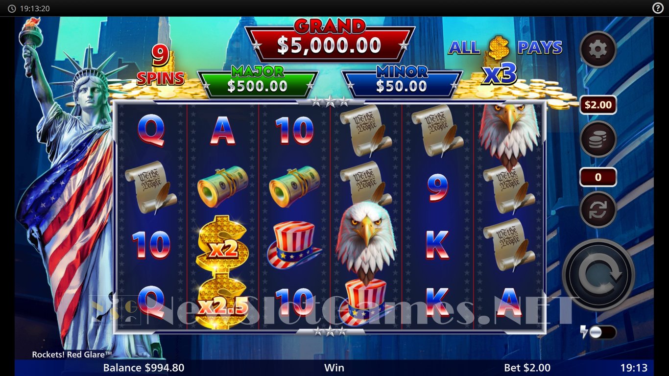 Rockets Red Glare Slot Slot Image in Demo - pic. 3