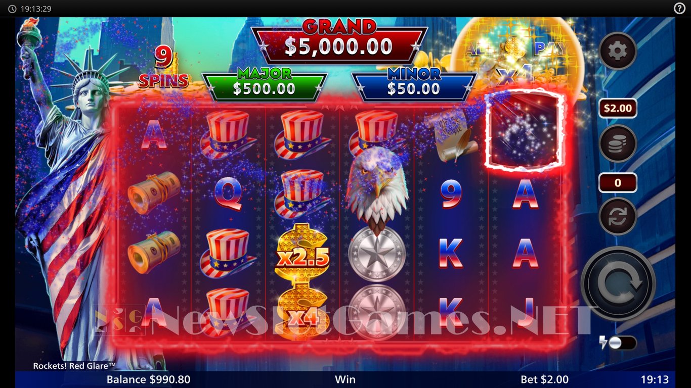 Rockets Red Glare Slot Slot Image in Demo - pic. 4