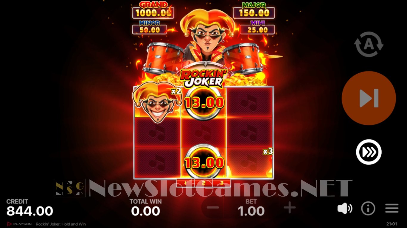 Rockin Joker Hold and Win Slot Slot Image in Demo - pic. 9