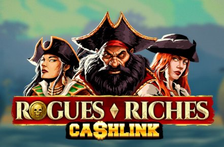 Rogues Riches Cashlink Slot Logo