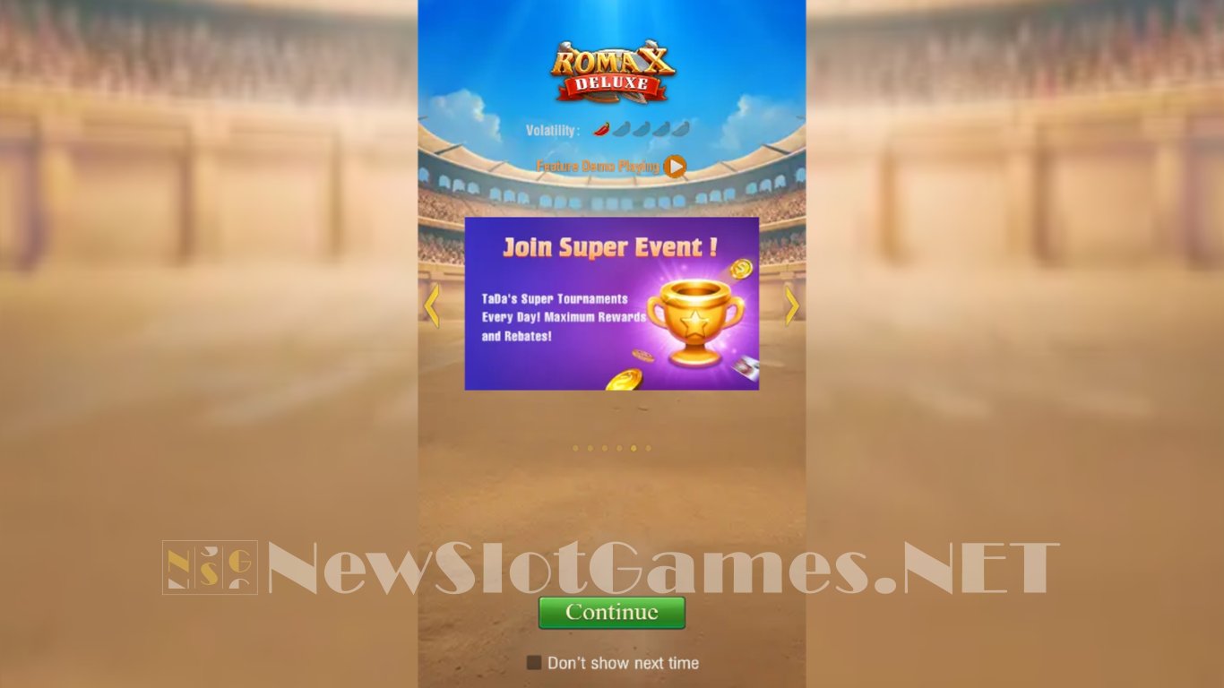 Roma X Deluxe Slot Demo Image