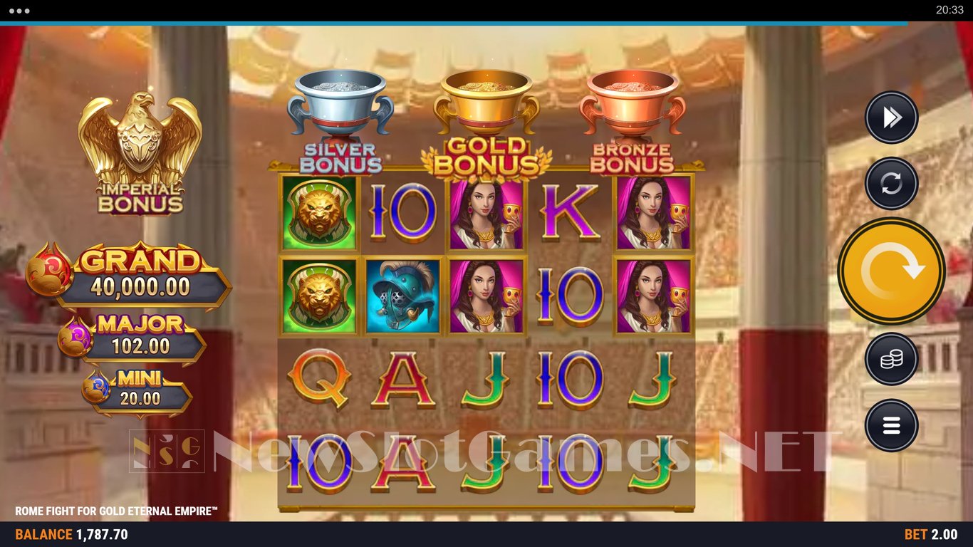 Rome Fight For Gold Eternal Empire Slot Slot Image in Demo - pic. 2