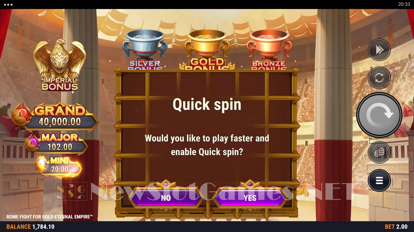 Rome Fight For Gold Eternal Empire Slot Slot Image in Demo - pic. 4