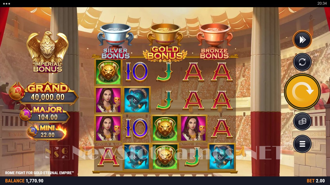 Rome Fight For Gold Eternal Empire Slot Slot Image in Demo - pic. 5