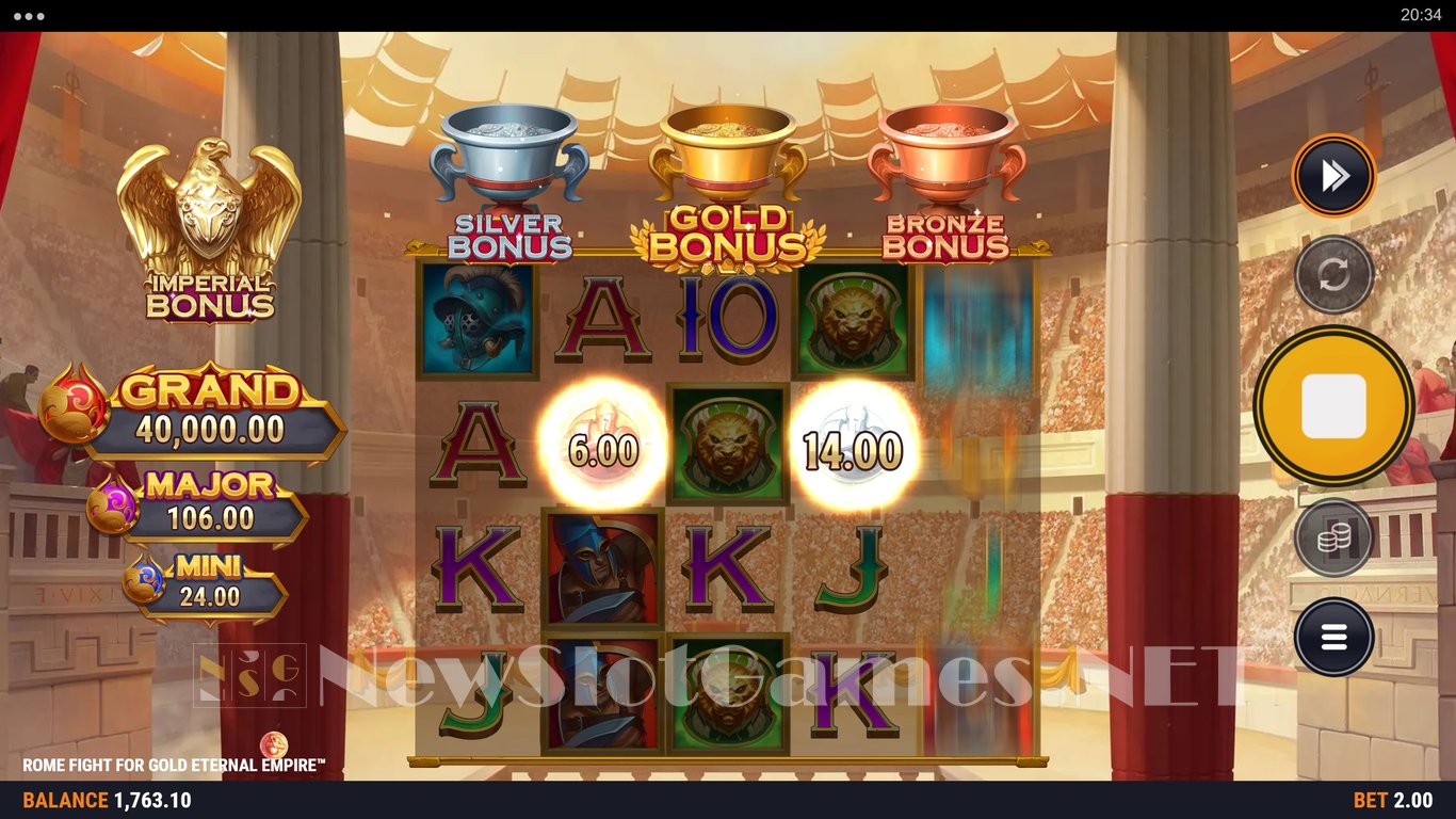 Rome Fight For Gold Eternal Empire Slot Slot Image in Demo - pic. 6