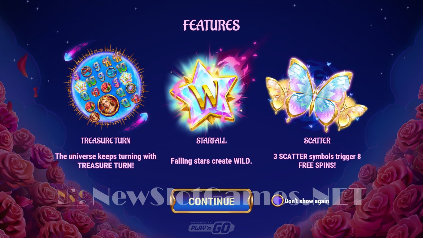 Rosy Orbit Treasure Turn Slot Demo Image