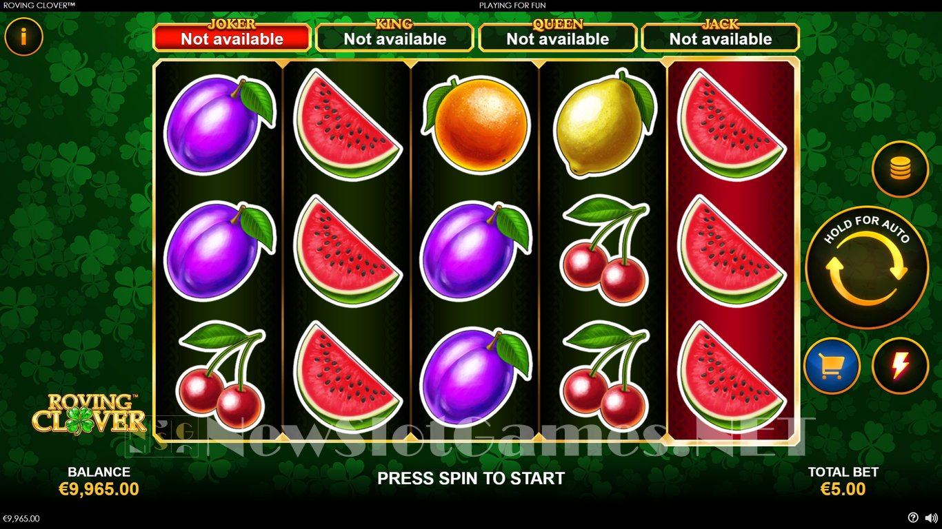 Roving Clover Slot Slot Image in Demo - pic. 2