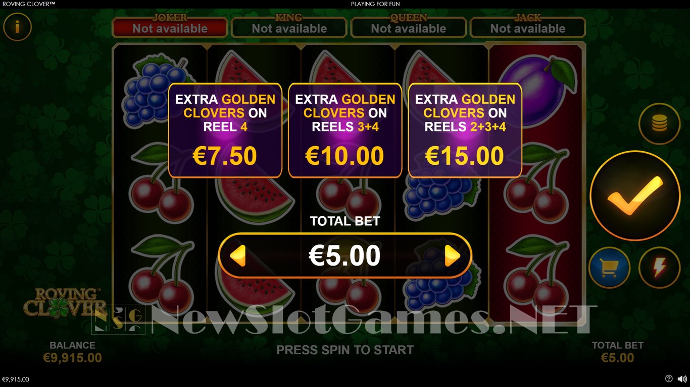 Roving Clover Slot Slot Image in Demo - pic. 6