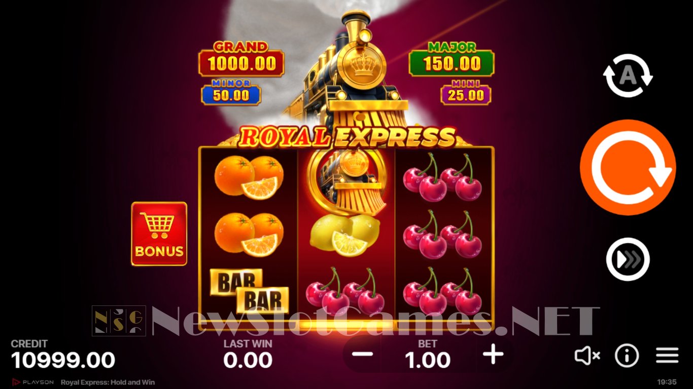 Royal Express Slot Demo Image