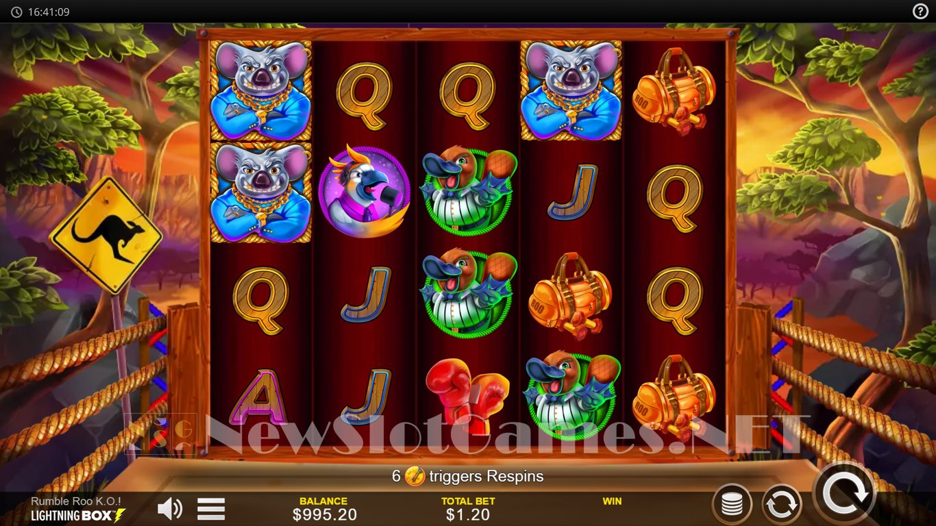 Rumble Roo K.O. Slot Slot Image in Demo - pic. 3